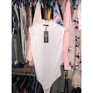 Bohoo white womens shirt